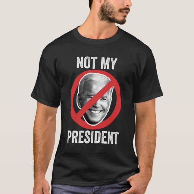 Inte min ordförande t shirt (Framsida)