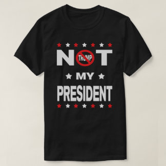 Inte min president - Anti-Trumf Tee Shirt