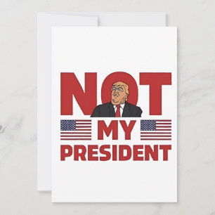 Inte min president Anti Trump Inledningsanförande Inbjudningar