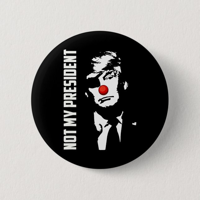 Inte min president Donald Trump-valstöt Knapp (Framsida)