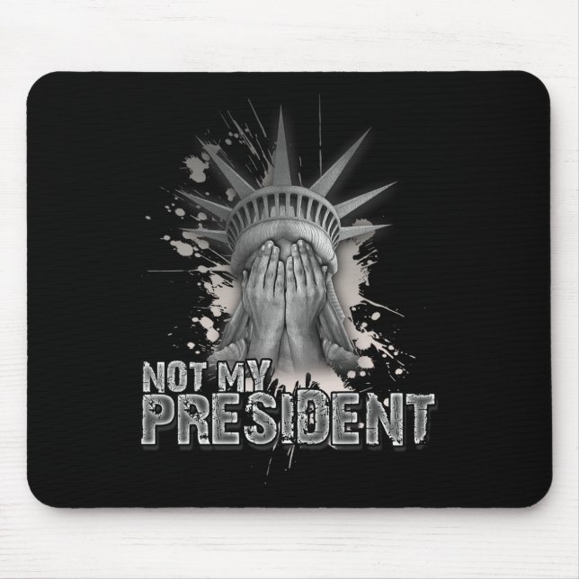 Inte min president Frihetsgudinnan-antitrump Musmatta (Framsidan)