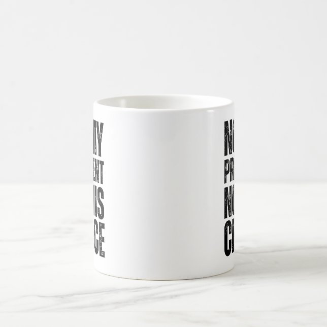 Inte min president, inte hans val - Anti Trump  Kaffemugg (Center)