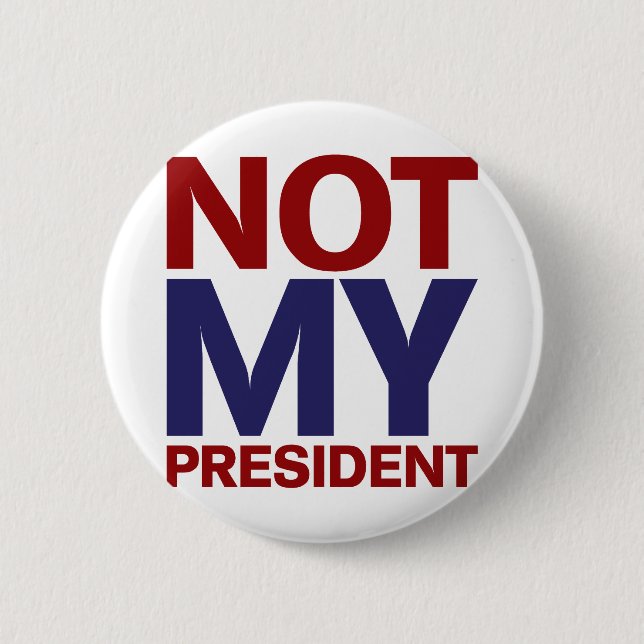 Inte min president knapp (Framsida)
