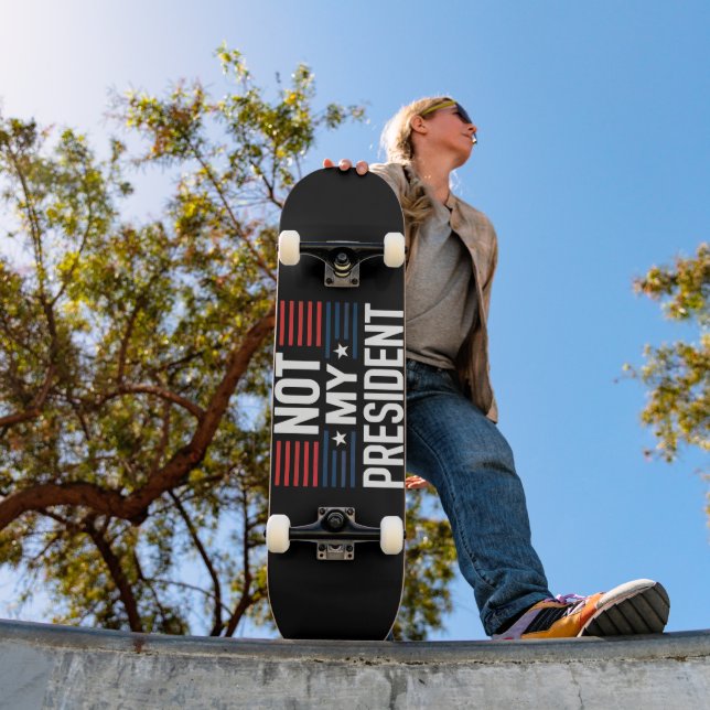 Inte Min President Mini Skateboard Bräda 18,5 Cm (Utomhus 1)