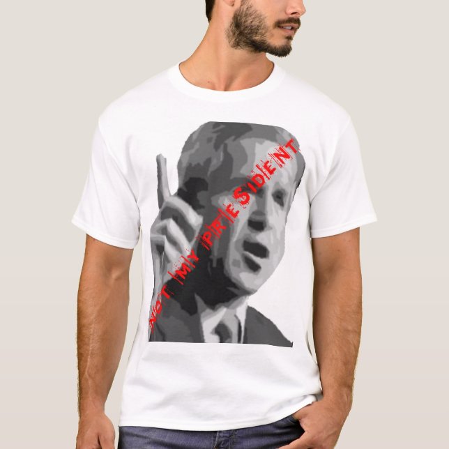 inte min president tee shirt (Framsida)
