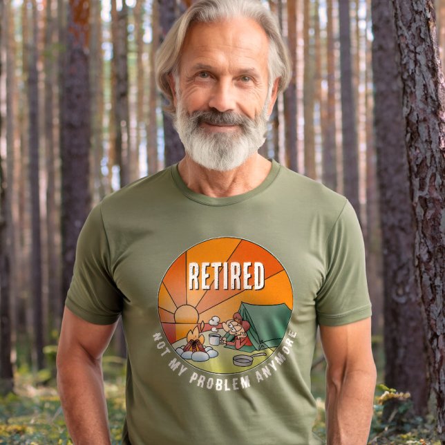 Inte min problemkamper-Tecknad Pension T Shirt (Skapare uppladdad)