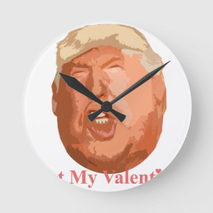 inte min valentin rund klocka