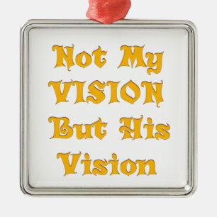Inte min vision, men hans bild skriver ut julgransprydnad metall