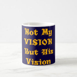 Inte min vision, men hans bild skriver ut kaffemugg