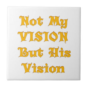 Inte min vision, men hans bild skriver ut kakelplatta