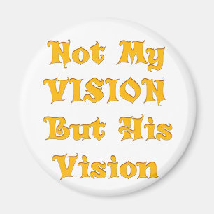 Inte min vision, men hans bild skriver ut magnet