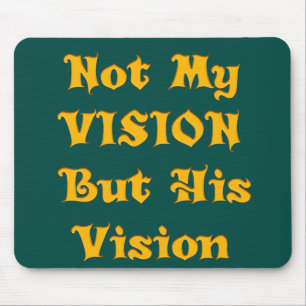 Inte min vision, men hans bild skriver ut musmatta