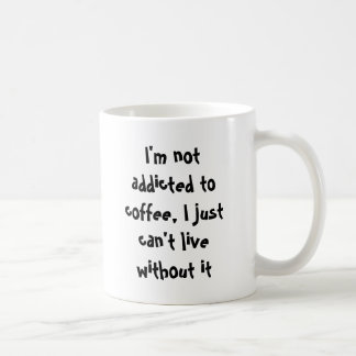 Inte missbrukat till koffeinet kaffemugg