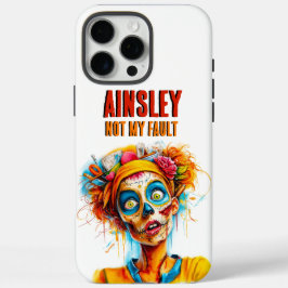 Inte mitt fel färglös Zombie Girl