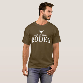 Inte mitt humoristiska westerna grafiskt för tee shirt