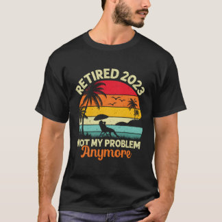 Inte mitt problem längre, 2023-kvart t shirt