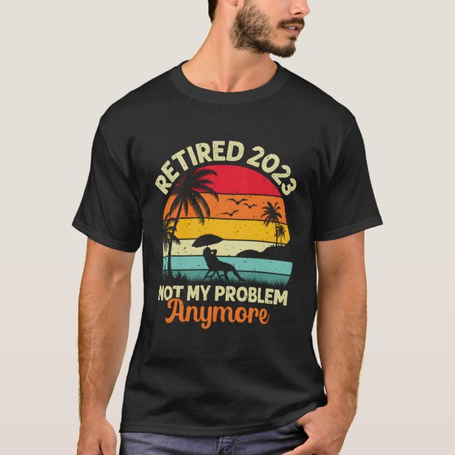 Inte mitt problem längre, 2023-kvart t shirt (Framsida)