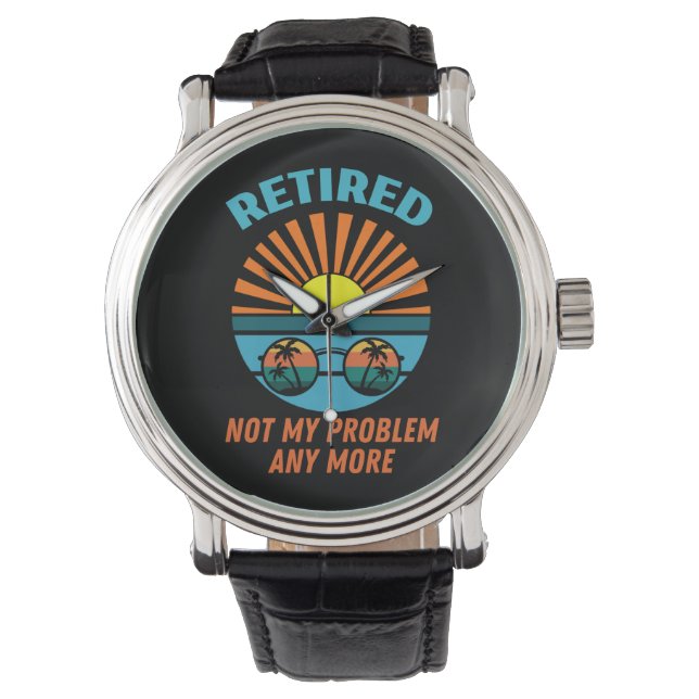 inte mitt problem längre armbandsur (Framsida)