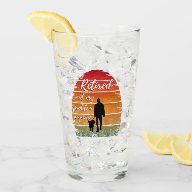 inte mitt problem längre glaskopp (Framsida Ice)