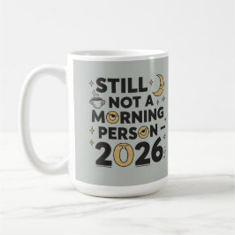 Inte morgonperson 2026 kaffemugg