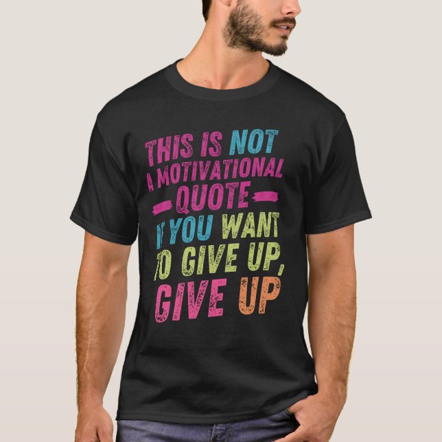 Inte motiv t shirt (Framsida)