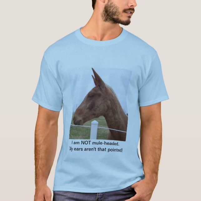 Inte Mule-Hövdat Tee Shirt (Framsida)