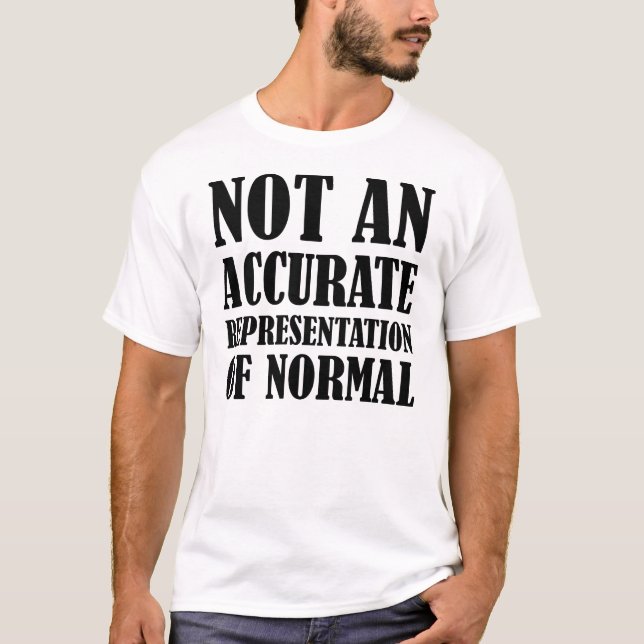 Inte Normal Rollig T-Shirt (Framsida)