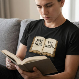 Inte Nu Läste Jag T Shirt