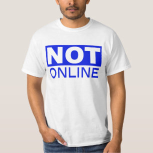 Inte on-line T-tröja Tröja