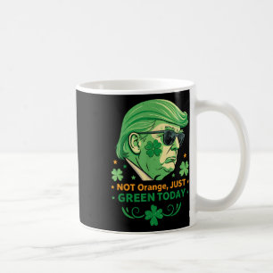Inte Orange, bara Grönt i dag - Lustigt Trump St. Kaffemugg