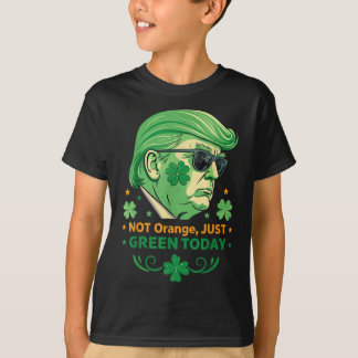 Inte Orange, bara Grönt i dag - Lustigt Trump St. T Shirt