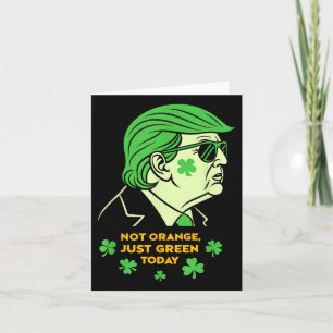 Inte orange, bara irländsk idag – St. Patrick's Da Kort