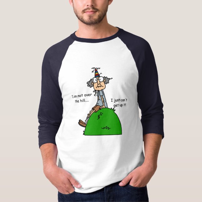 Inte över backehumorn t shirt (Framsida)