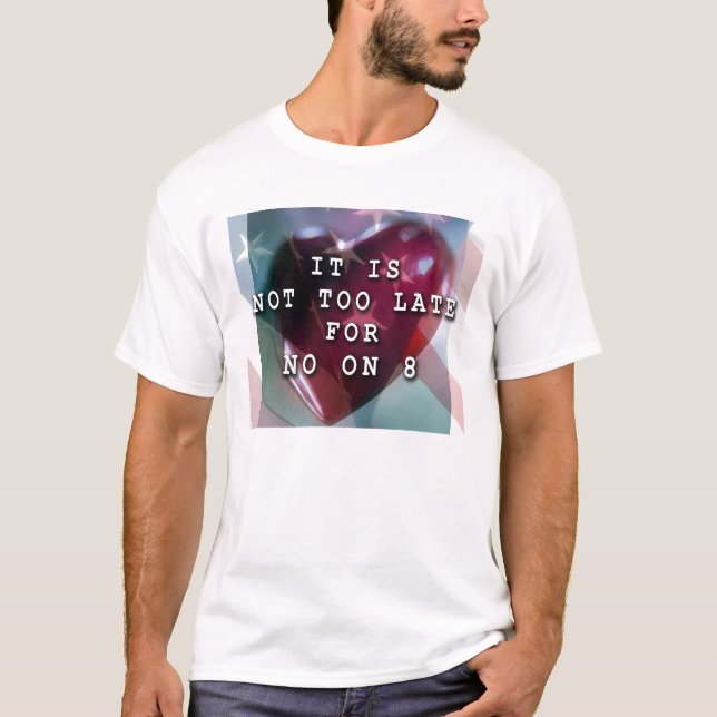 Inte på T-tröja 8 Tee Shirt (Framsida)