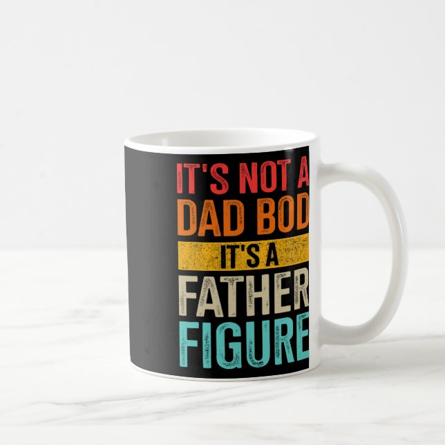 Inte Pappa Bod Far Figur för Fars dag Bi Kaffemugg (Höger)