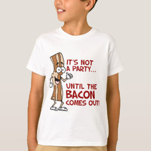 Inte Party förrän Bacon T-shirt