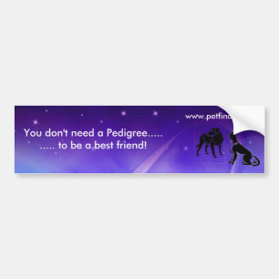 Inte Pedigree Bildekal