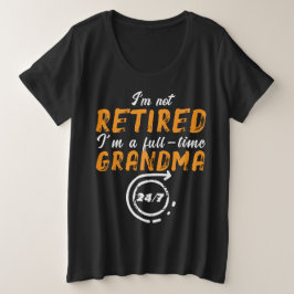 Inte pensionerad mormor - fortfarande höjer helvet t shirt