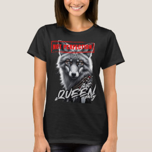 "Inte perfekt bara en drottning" T Shirt