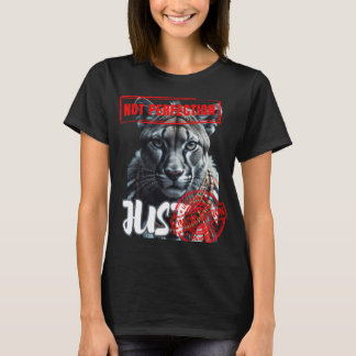 "Inte perfekt just Begränsad utgåva" T Shirt