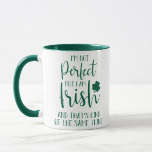 Inte Perfekt, men jag är irländare St patricks d Mugg