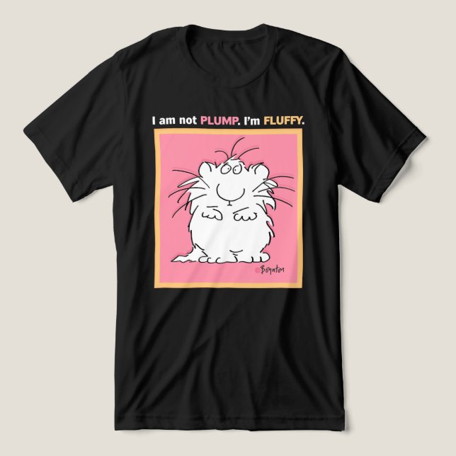 INTE PLUMP, FLUFFY Boynton T Shirt (Design Framsida)