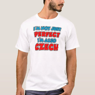 Inte precis perfekt tjeck t-shirt