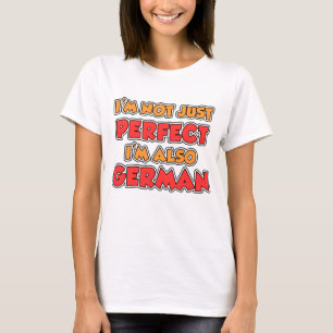 Inte precis perfekt tysk t shirt
