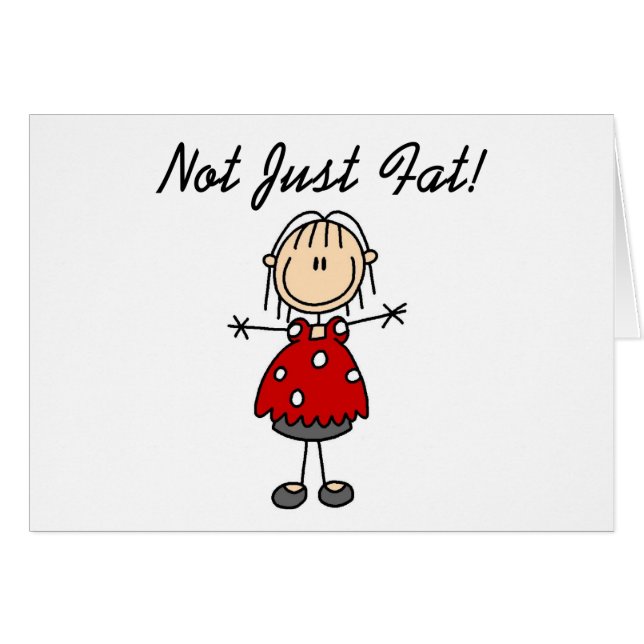 INTE PRECIS TJOCK HÄLSNINGSKORT (Framsidan Horizontal)