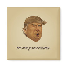 Inte president Magnet