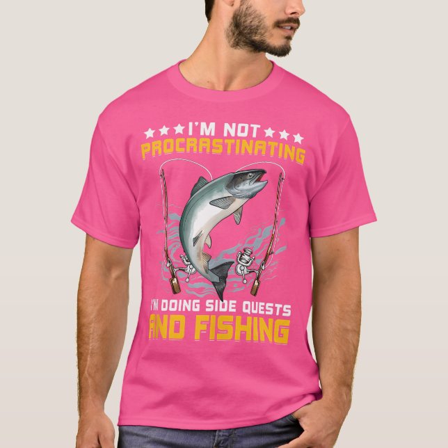 Inte proklamerande dosering Side Quests Funny Coho T Shirt (Framsida)
