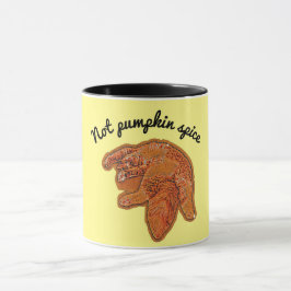 Inte pumpa krydda roligt fall kaffe mugg