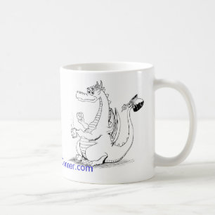 Inte redo för arbete kaffemugg