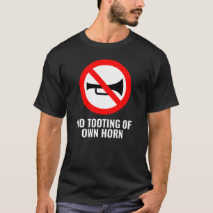 Inte riktigt ett tecken: nej till att använda egna t shirt